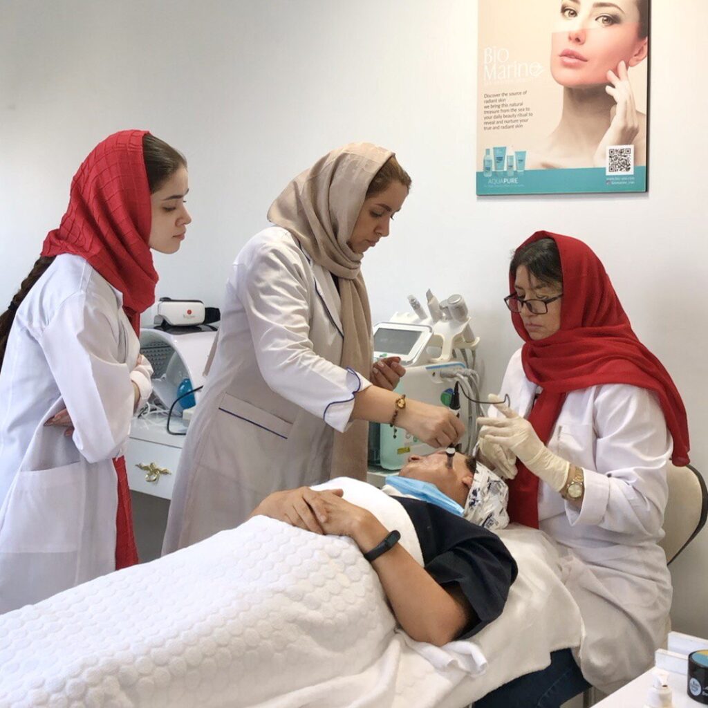 آموزشگاه مراقبت و زیبایی در تهران