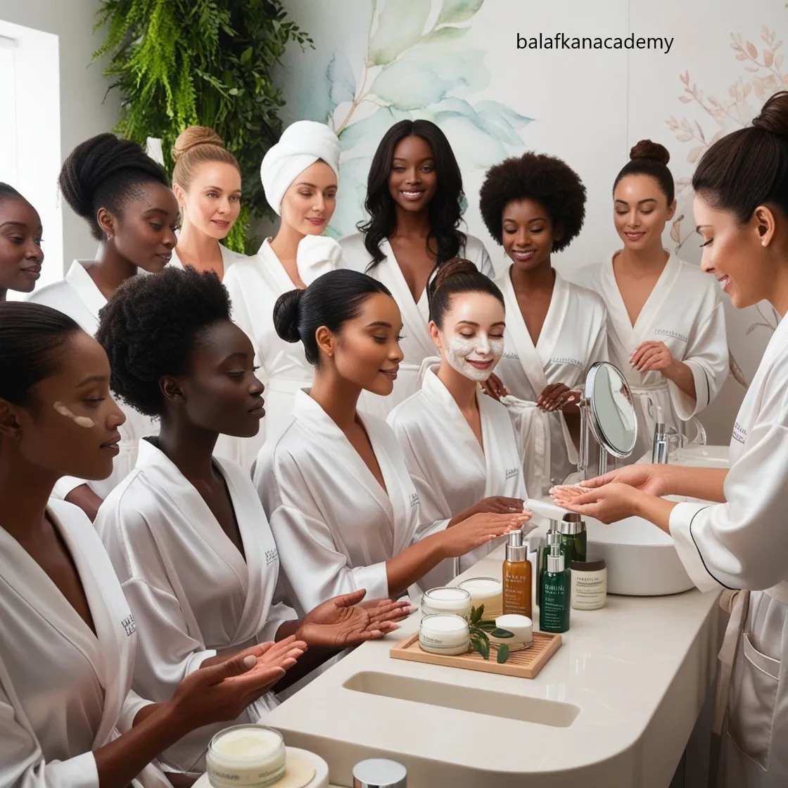Complete skin cleansing training at balafkanacademy