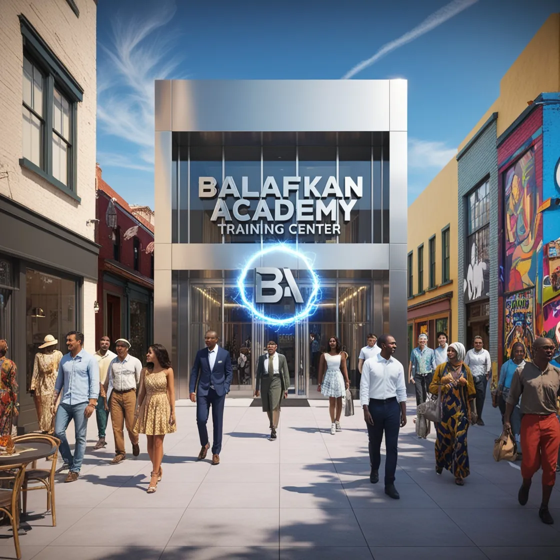 balafkanacademy training center
on the street