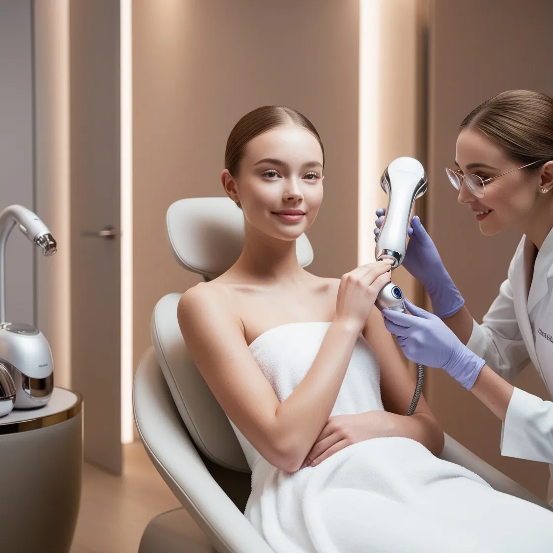 Skin cleansing with balafkanacademy device
