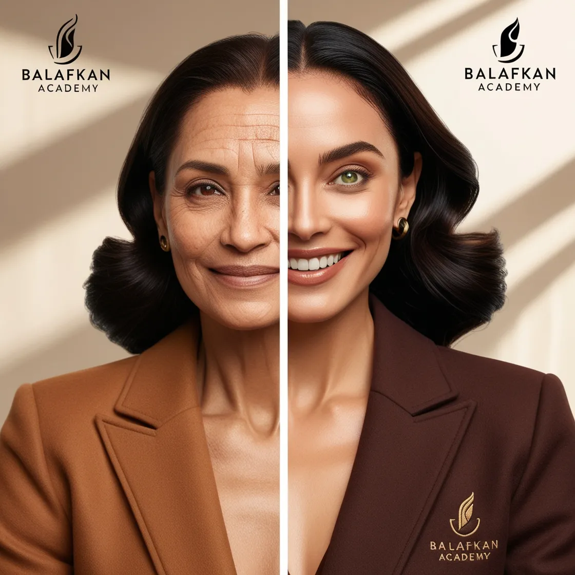 The difference between dry and oily skin of a customer at balafkanacademy